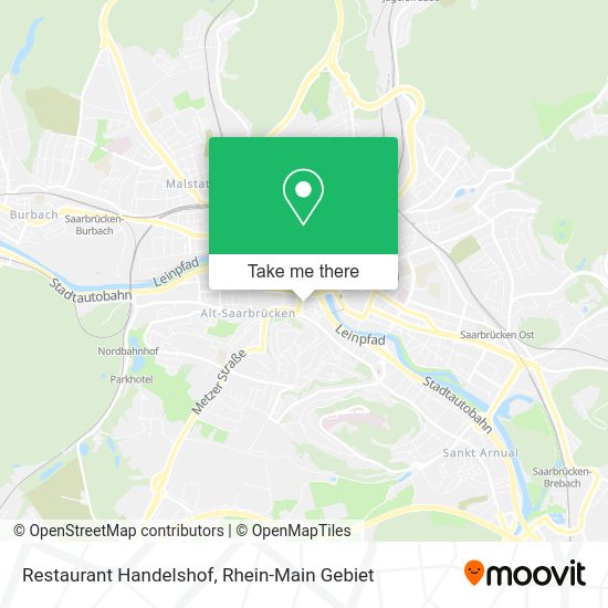 Карта Restaurant Handelshof