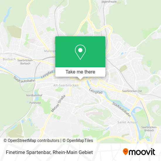 Карта Finetime Spartenbar