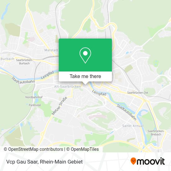 Карта Vcp Gau Saar