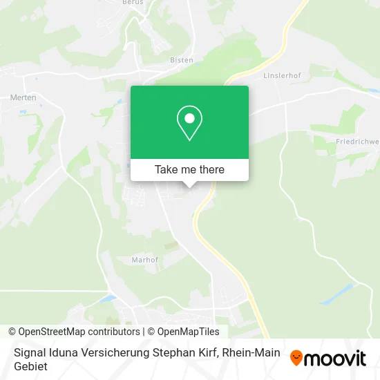 Карта Signal Iduna Versicherung Stephan Kirf