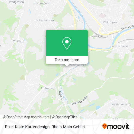 Карта Pixel-Kiste Kartendesign