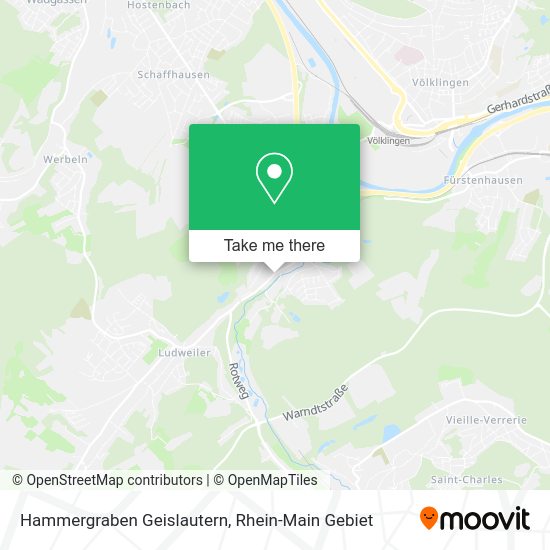 Карта Hammergraben Geislautern