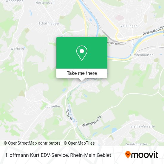 Карта Hoffmann Kurt EDV-Service