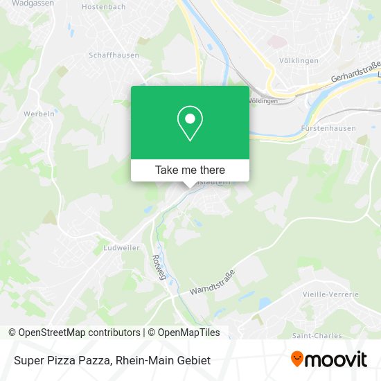 Карта Super Pizza Pazza