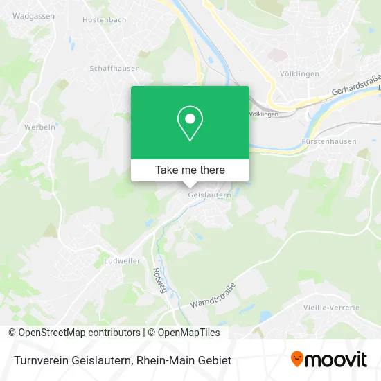 Карта Turnverein Geislautern