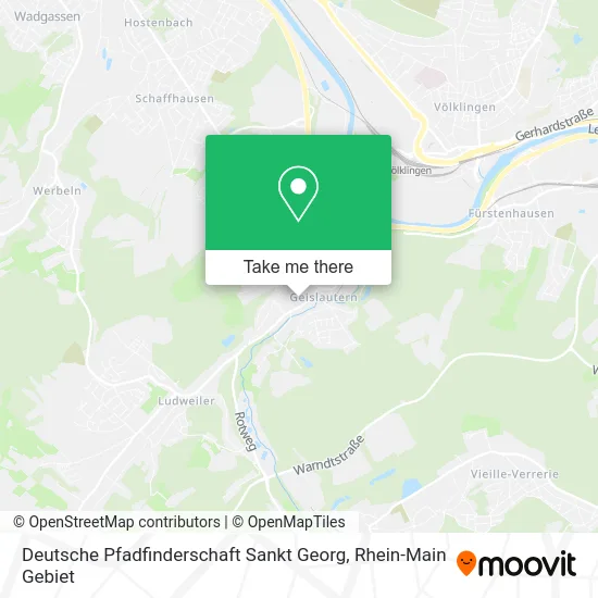 Карта Deutsche Pfadfinderschaft Sankt Georg