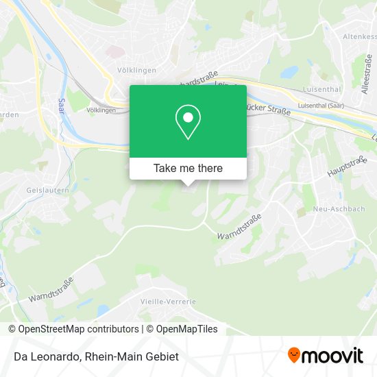 Карта Da Leonardo