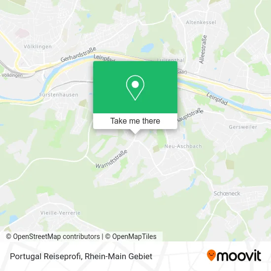 Карта Portugal Reiseprofi