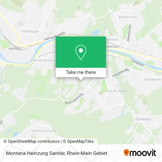 Карта Montana Heinzung Sanitär