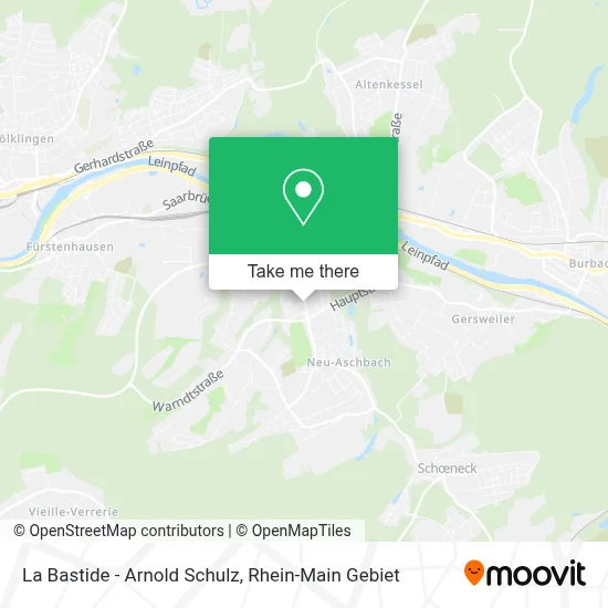 La Bastide - Arnold Schulz map