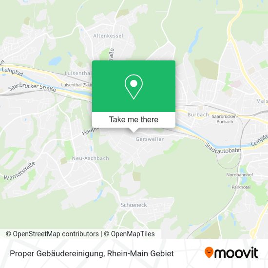 Карта Proper Gebäudereinigung