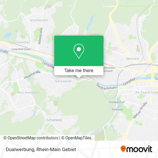 Карта Dualwerbung