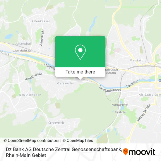 Карта Dz Bank AG Deutsche Zentral Genossenschaftsbank