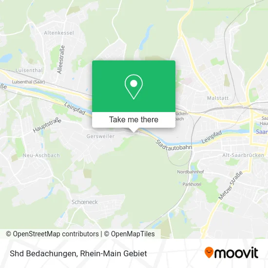 Карта Shd Bedachungen