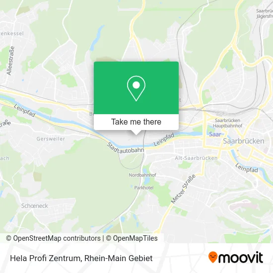 Карта Hela Profi Zentrum