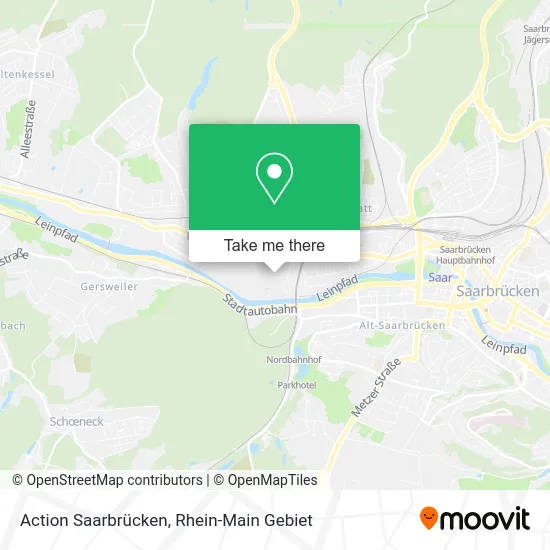 Карта Action Saarbrücken