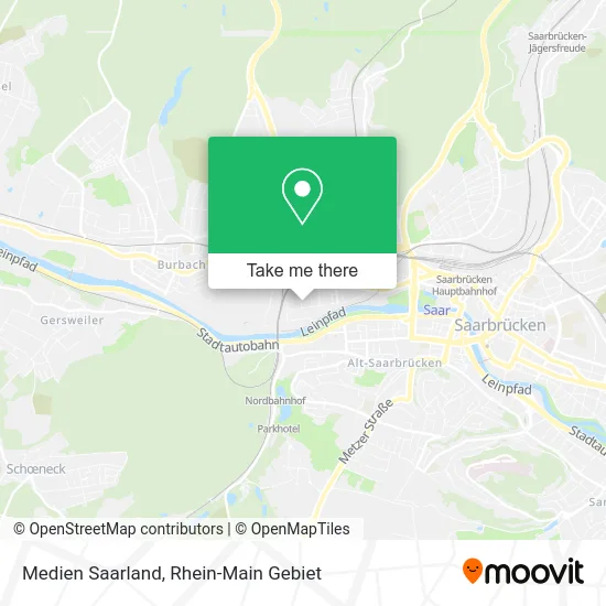Карта Medien Saarland
