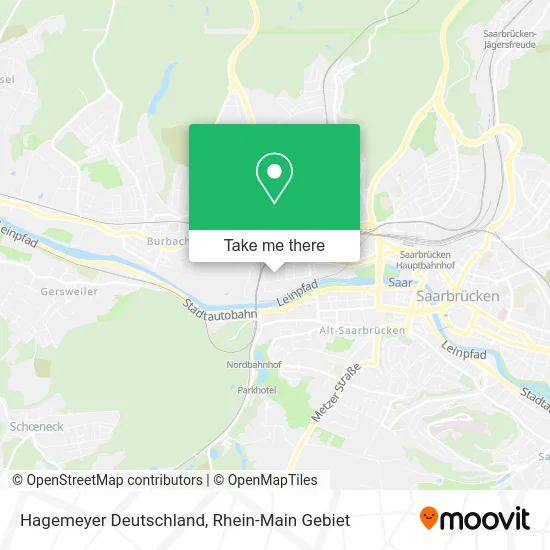 Карта Hagemeyer Deutschland