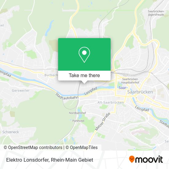 Карта Elektro Lonsdorfer