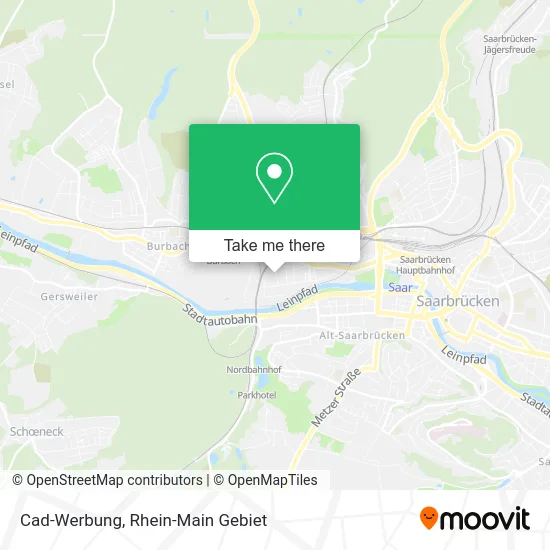 Карта Cad-Werbung