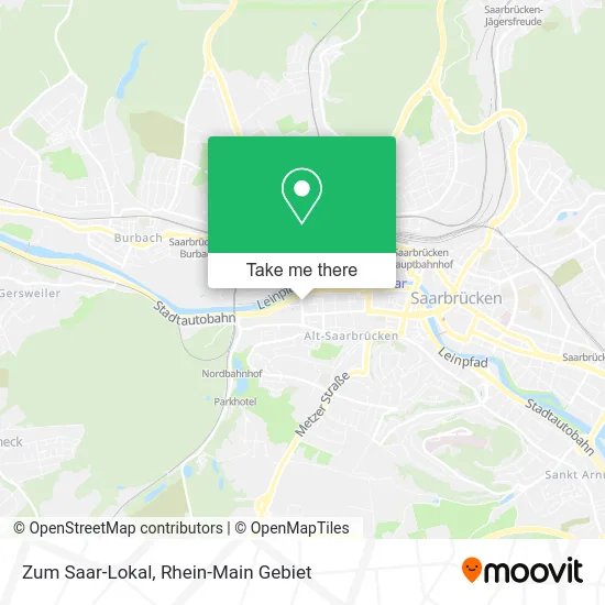 Карта Zum Saar-Lokal