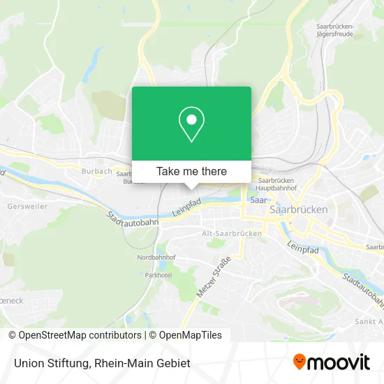 Карта Union Stiftung