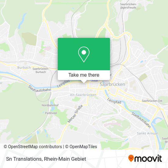 Карта Sn Translations
