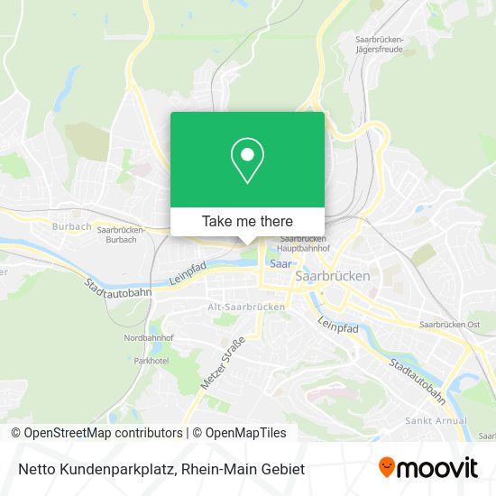 Карта Netto Kundenparkplatz