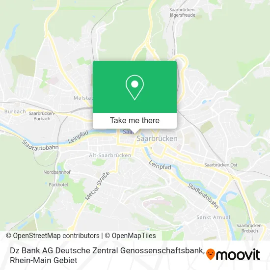 Карта Dz Bank AG Deutsche Zentral Genossenschaftsbank