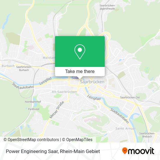 Карта Power Engineering Saar
