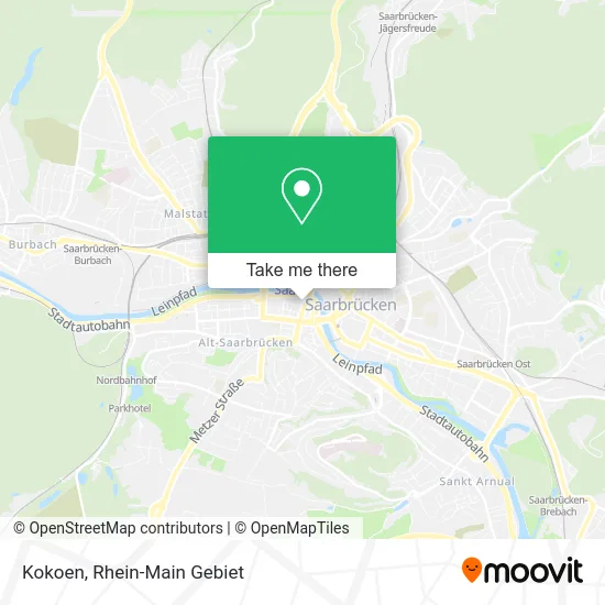 Карта Kokoen