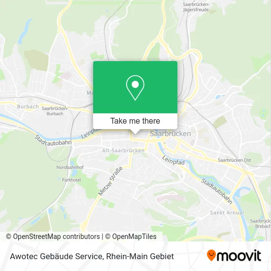 Карта Awotec Gebäude Service
