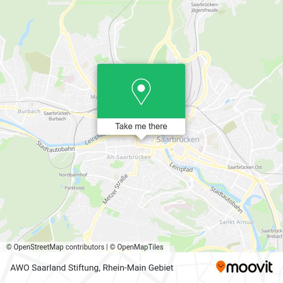 Карта AWO Saarland Stiftung