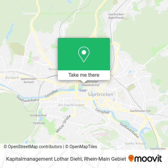 Карта Kapitalmanagement Lothar Diehl