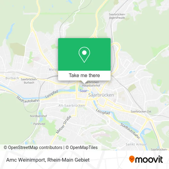 Карта Amc Weinimport