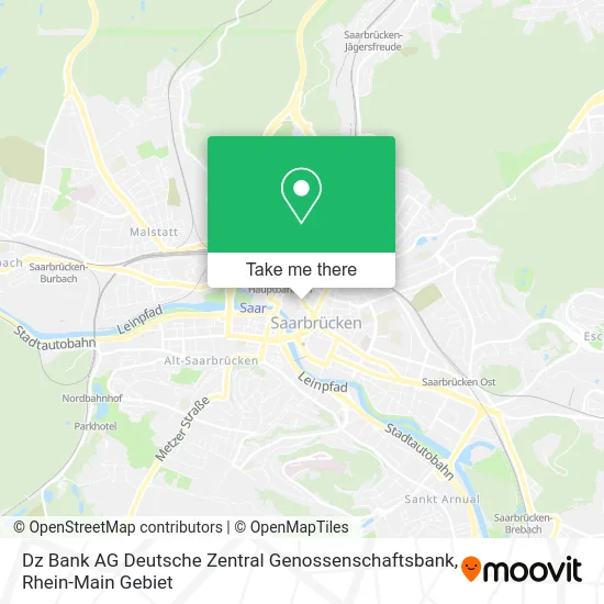 Карта Dz Bank AG Deutsche Zentral Genossenschaftsbank