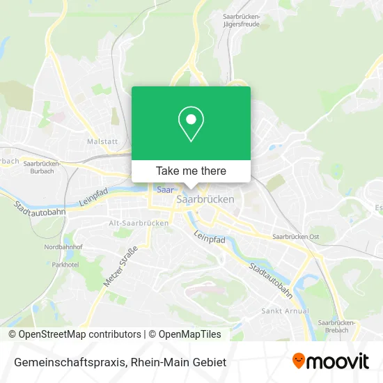 Карта Gemeinschaftspraxis