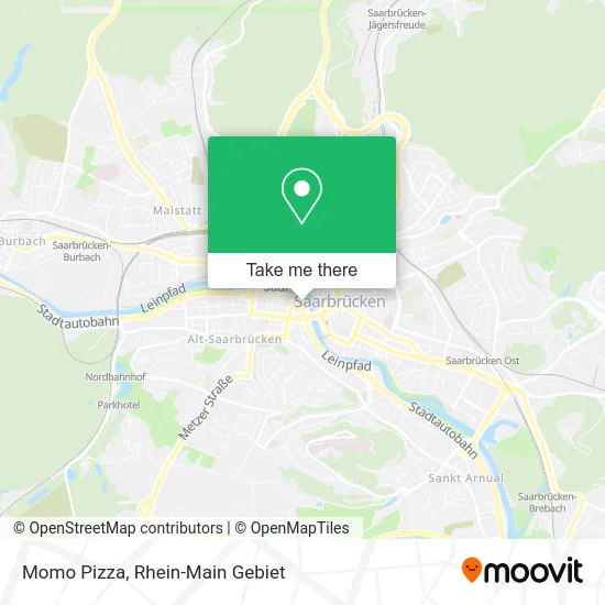 Карта Momo Pizza