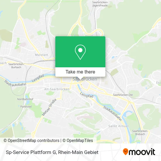 Карта Sp-Service Plattform G
