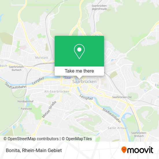 Карта Bonita