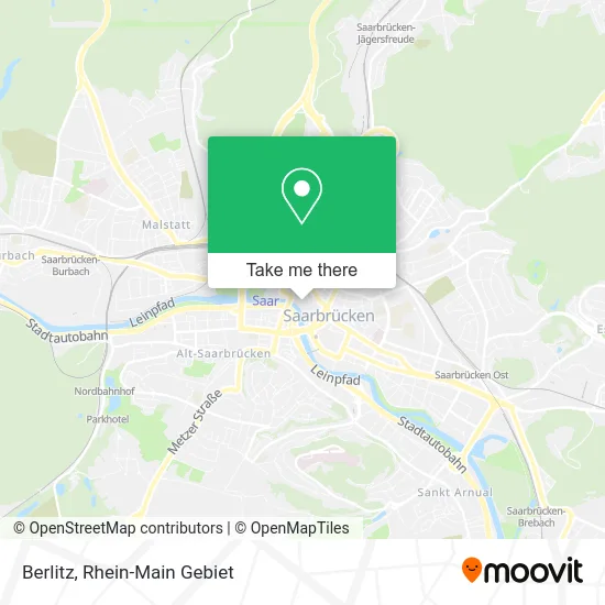 Карта Berlitz