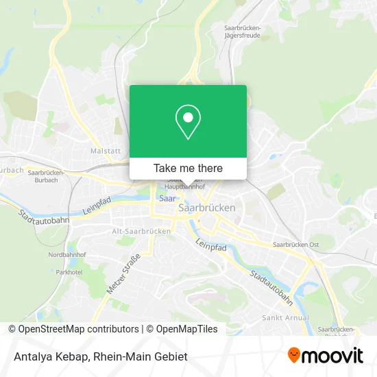 Карта Antalya Kebap