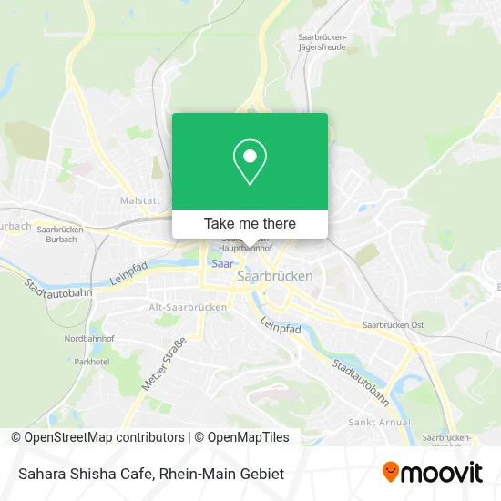 Sahara Shisha Cafe map