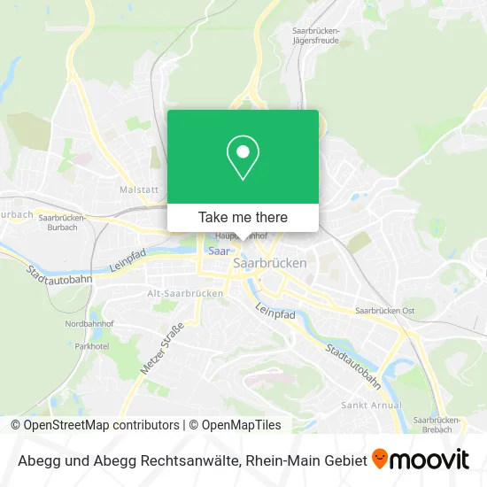 Карта Abegg und Abegg Rechtsanwälte
