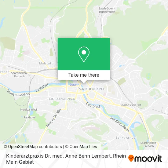 Карта Kinderarztpraxis Dr. med. Anne Benn Lembert