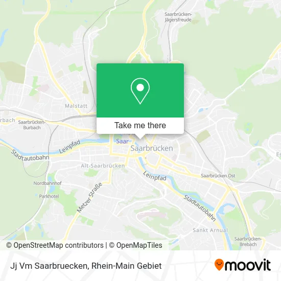 Карта Jj Vm Saarbruecken