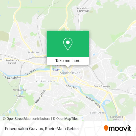 Карта Friseursalon Gravius