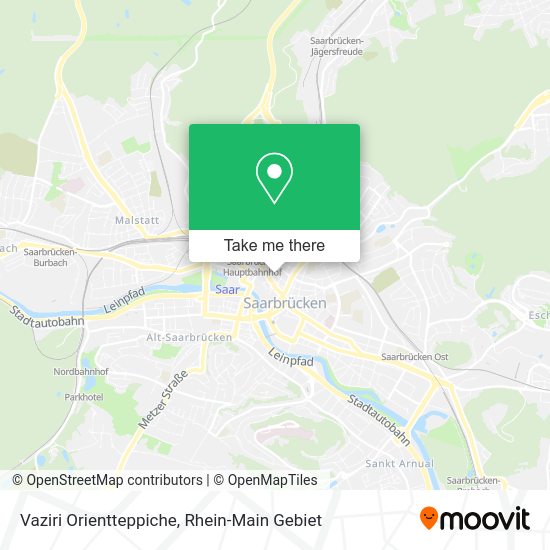 Карта Vaziri Orientteppiche