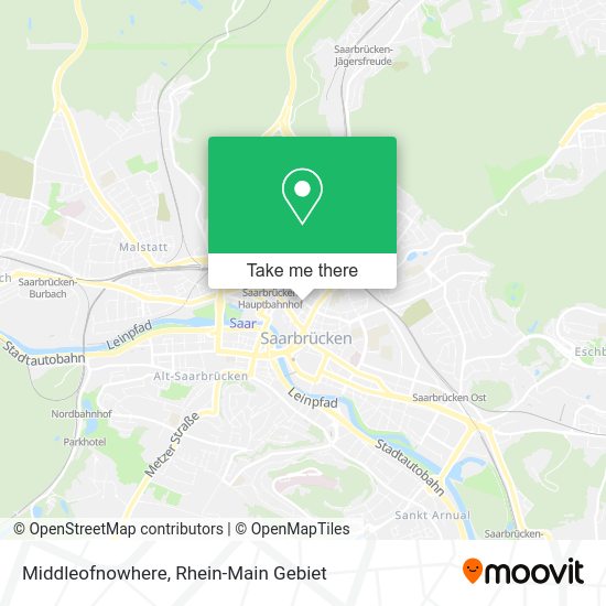 Карта Middleofnowhere