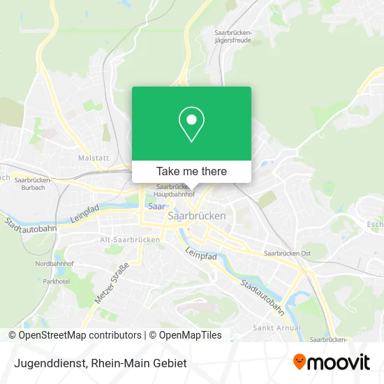 Карта Jugenddienst